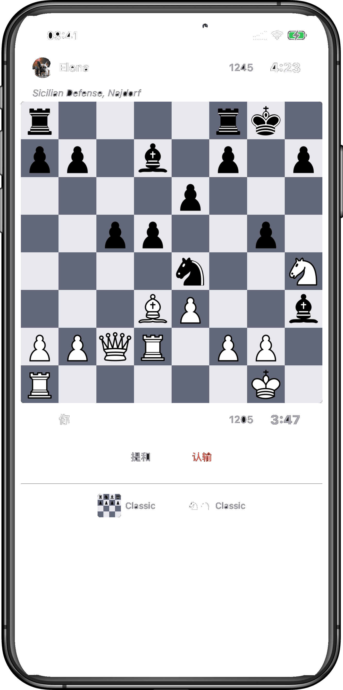 Rival Chess屏幕